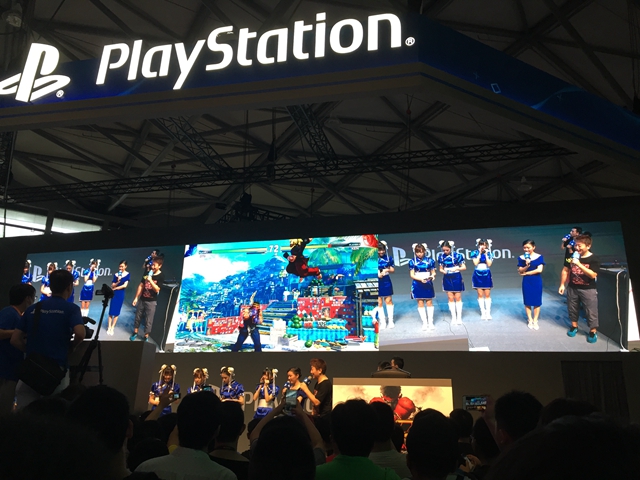 2016ChinaJoy-索尼PlayStation展位