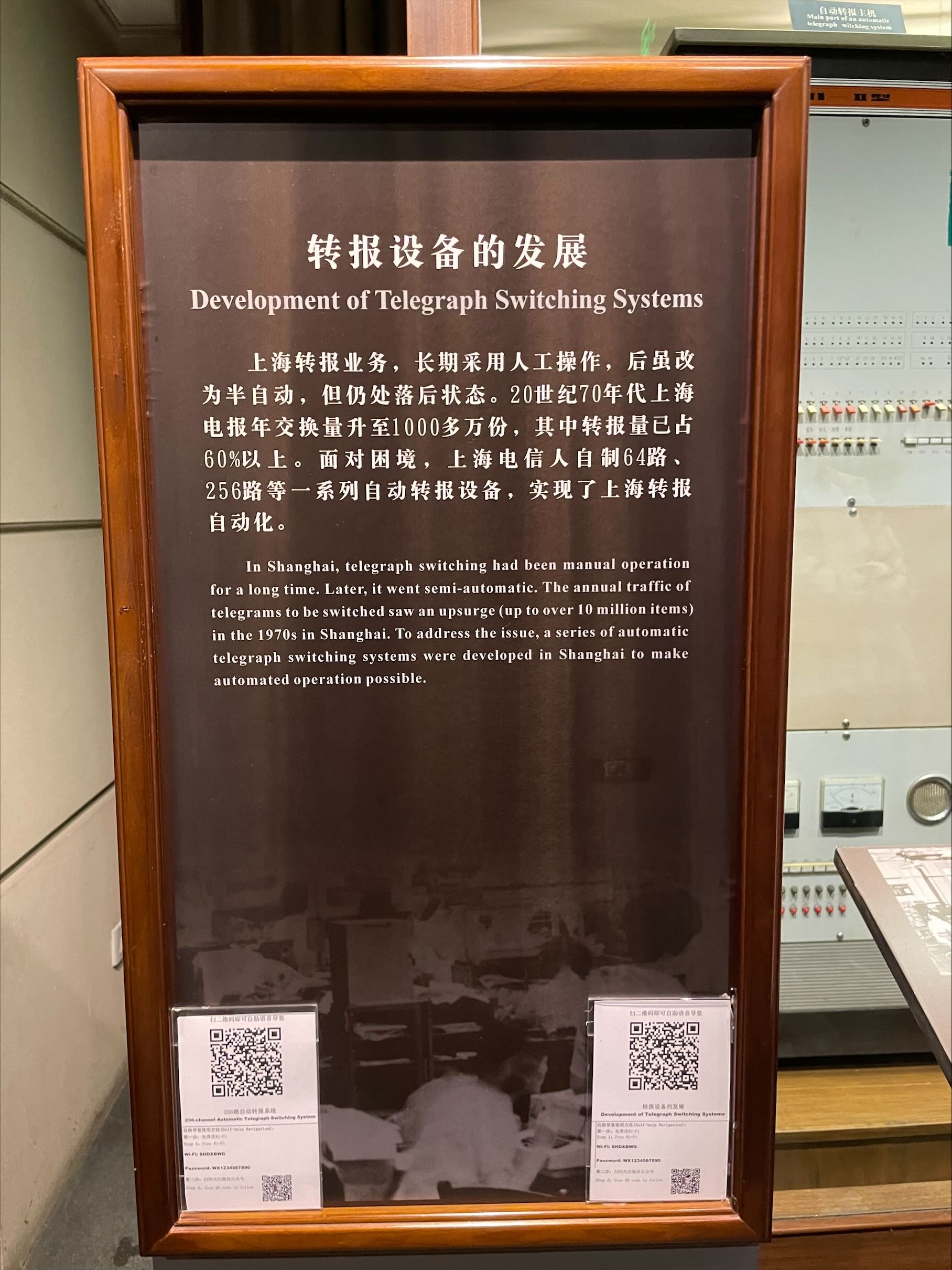 Development of Telegraph Switching Systems In Shan...